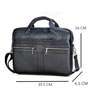 Sac ordinateur Bandoulière Poches Zippées