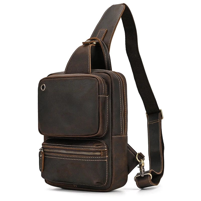 sac compact en cuir