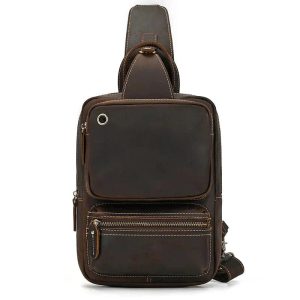 sac bandoulière marron