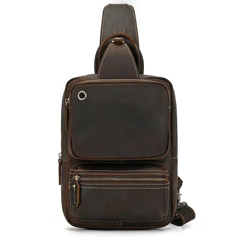 sac bandoulière marron