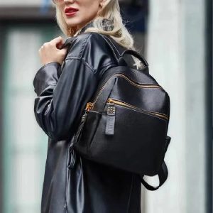 Sac à dos compact noir doré
