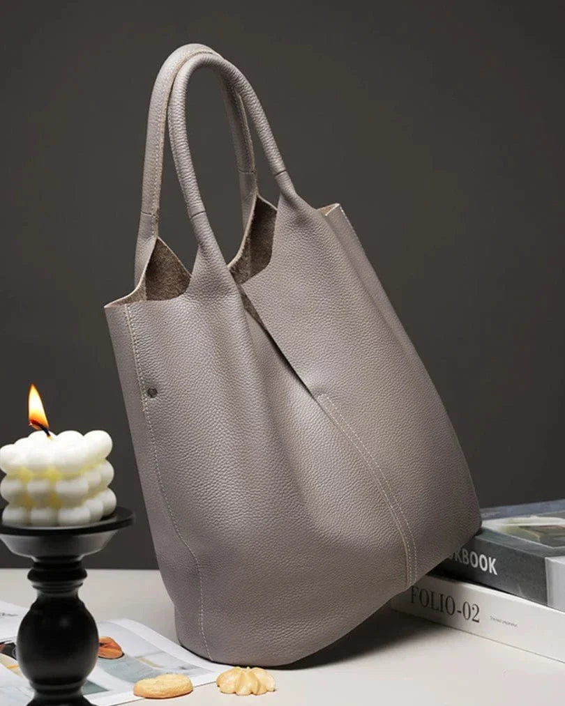 cabas cuir élégant