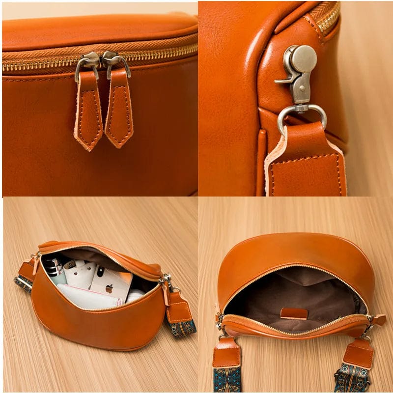 sac bandoulière marron