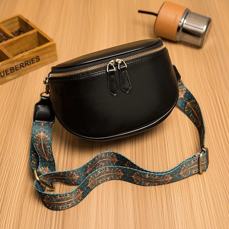 sangle à motifs du sac