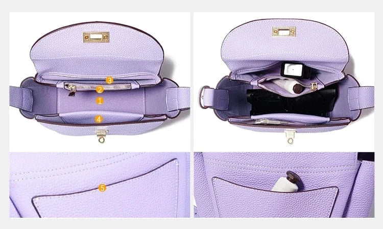 élegant sac à main en cuir