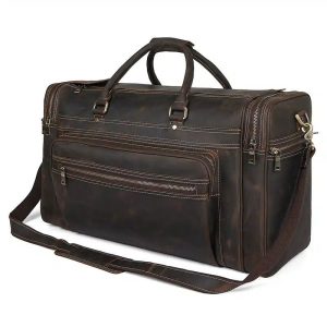 grand sac de voyage en cuir