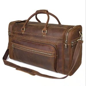 grand sac de voyage en cuir