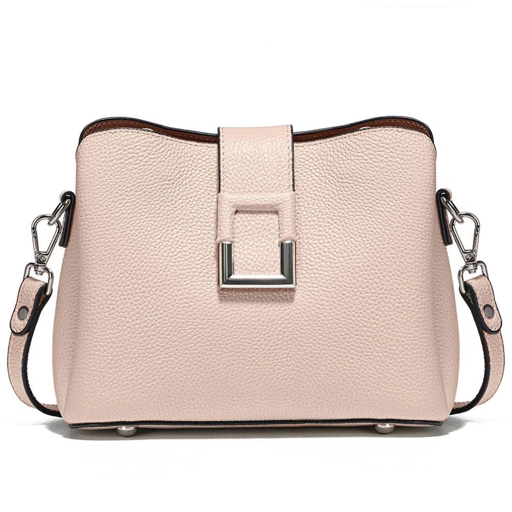 sac bandoulière rose pâle