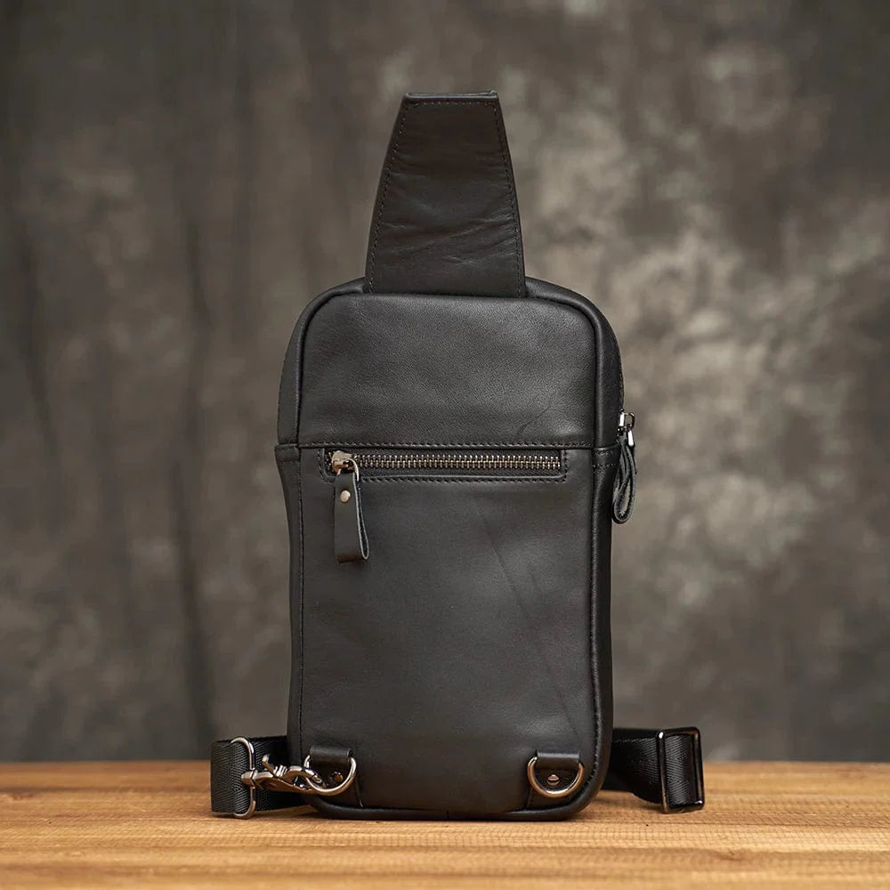 sac bandoulière avec poches zippées