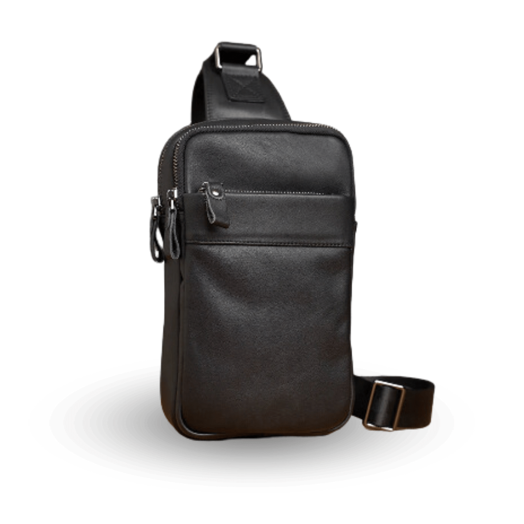 sac cuir noir bandoulière