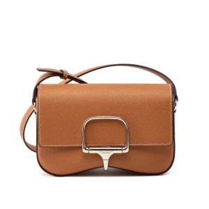 sac à bandoulière fermoir métallique