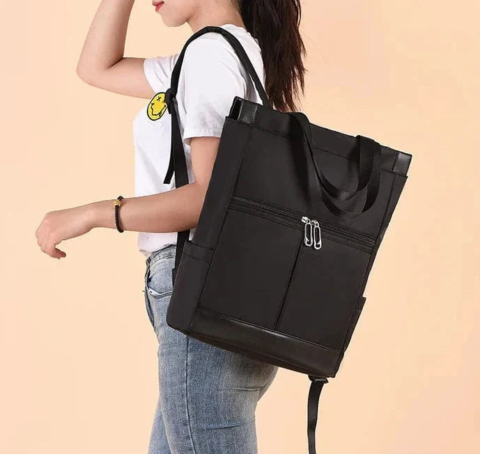 sac à dos beige urbain