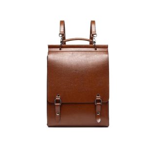 sac à dos rigide cuir