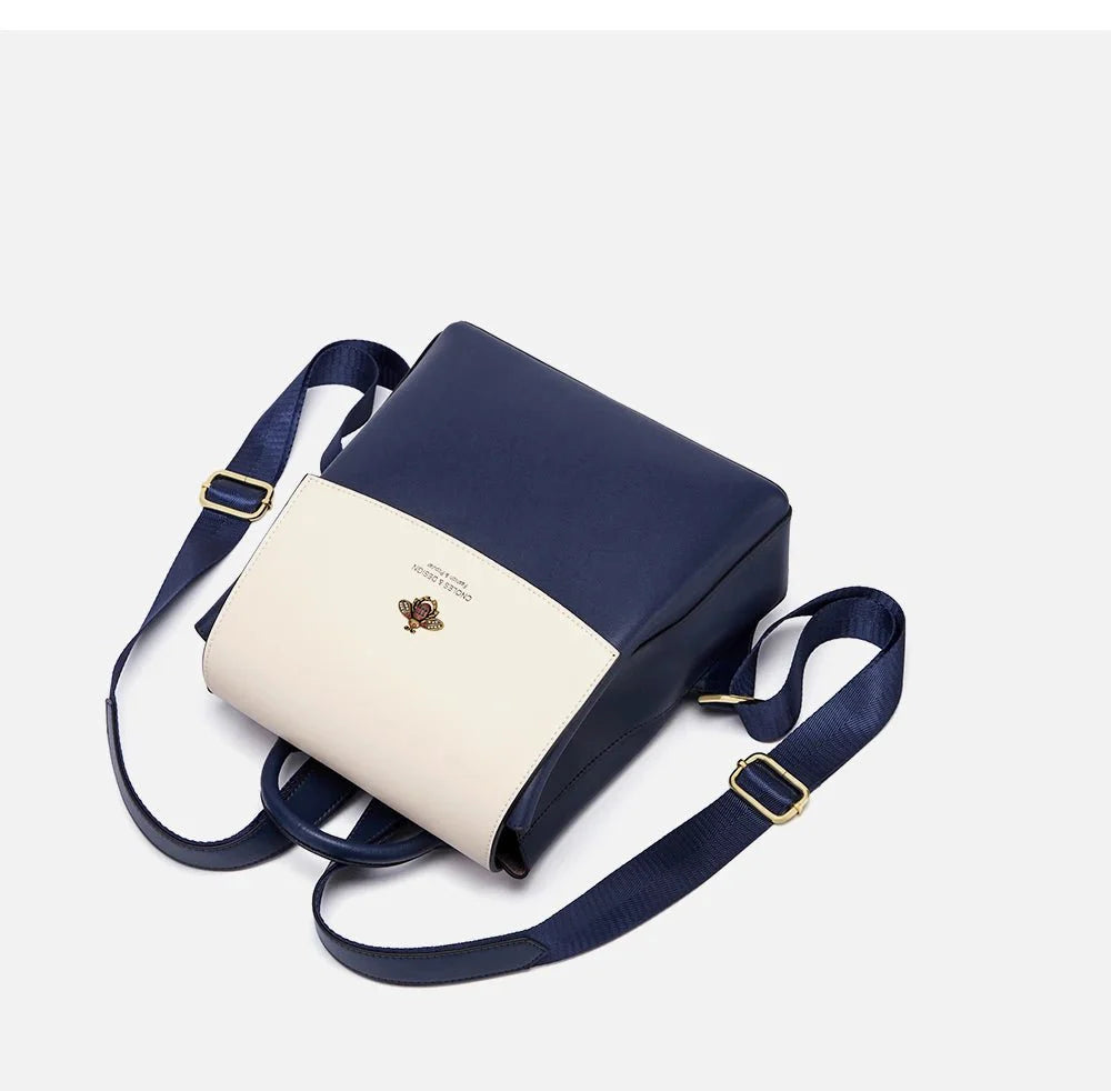 authenticité sac à dos bleu blanc