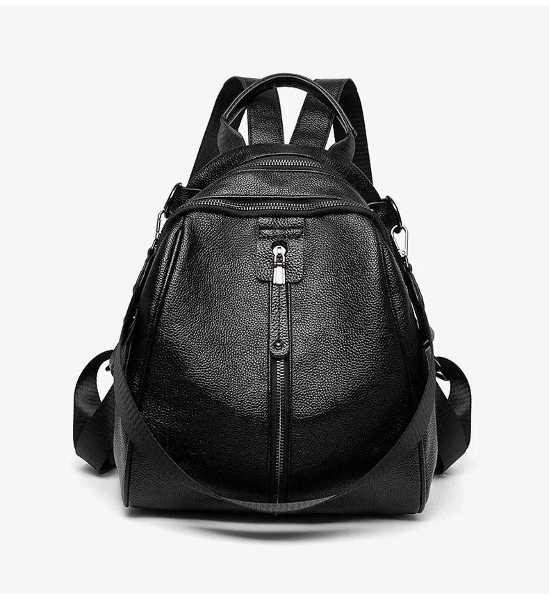 sac à dos cuir noir