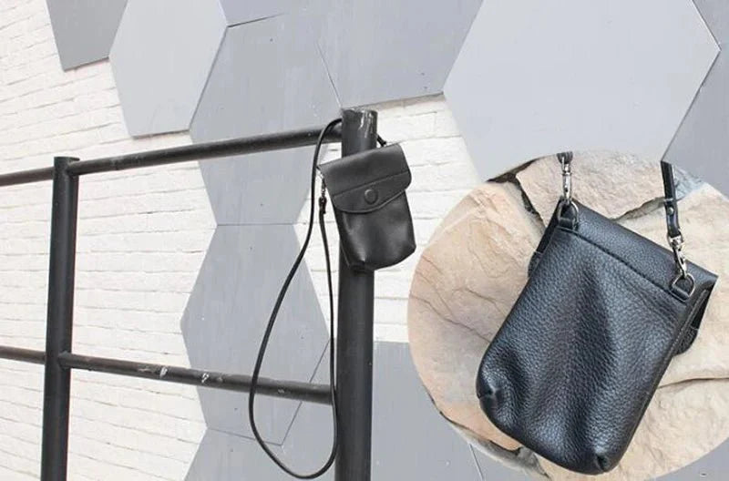 fadiseur sac à dos cuir noir