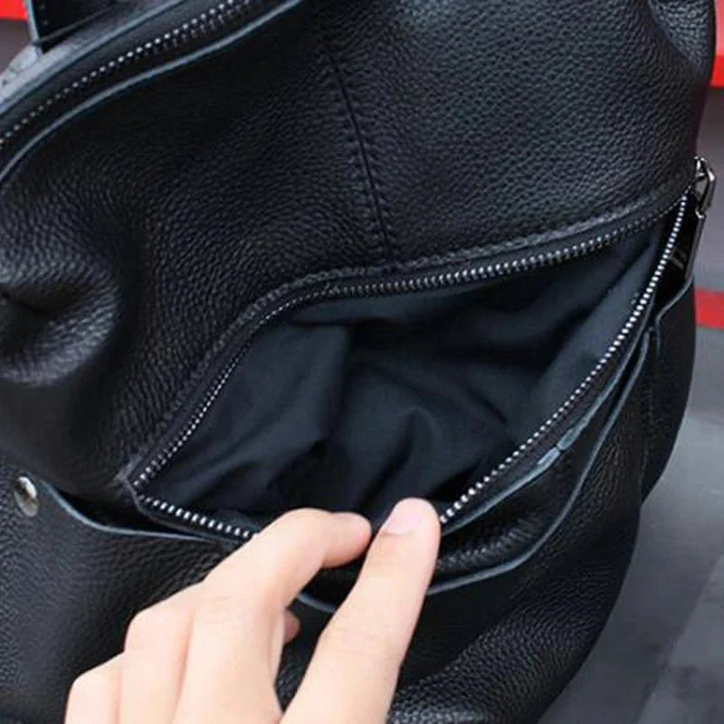 style sac à dos cuir