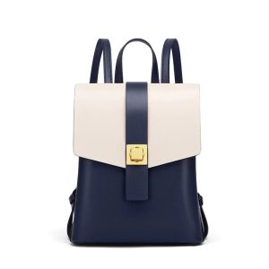 sac à dos cuir 2 tons