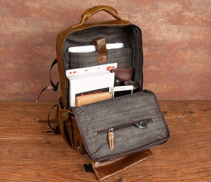 univers sac cuir minimaliste