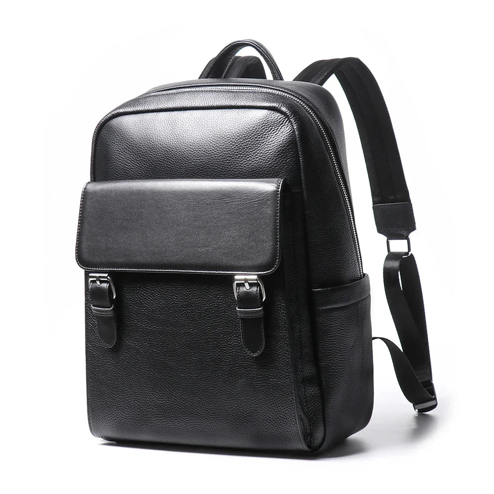 sac à dos cuir noir