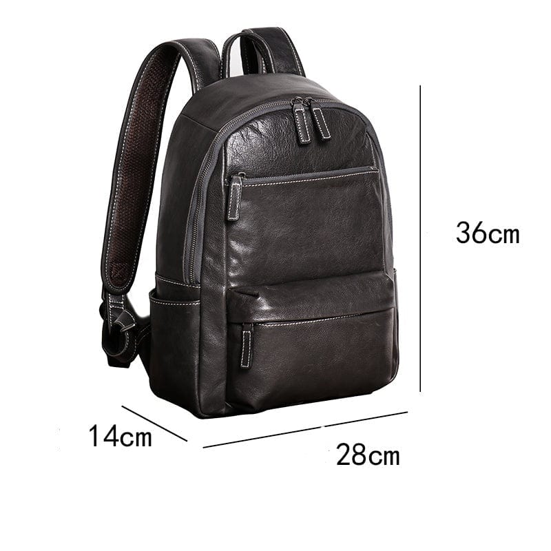 sac noir structuré