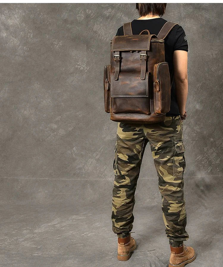 univers sac cuir noir
