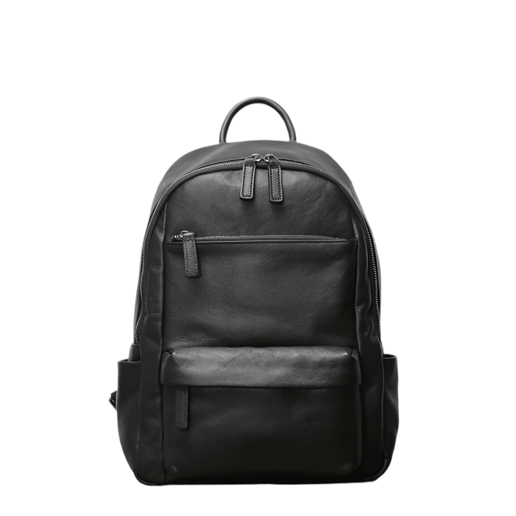 sac à dos noir minimaliste