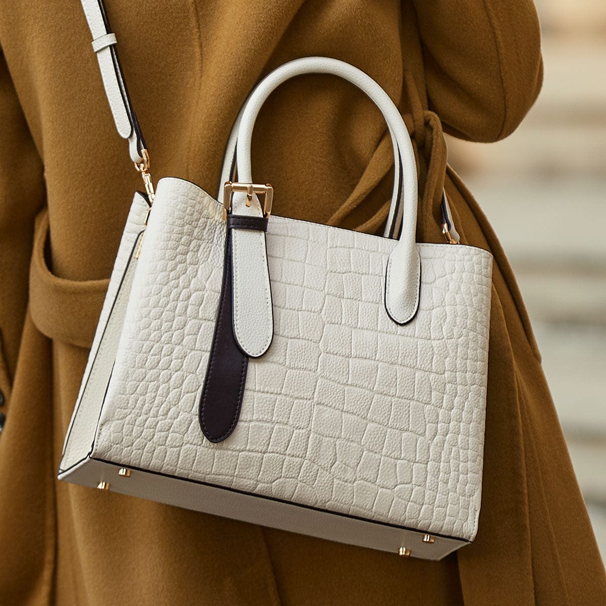 sac croco durable