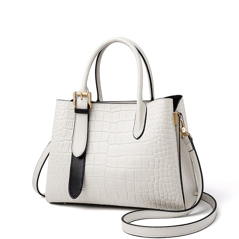 sac croco boucle dorée