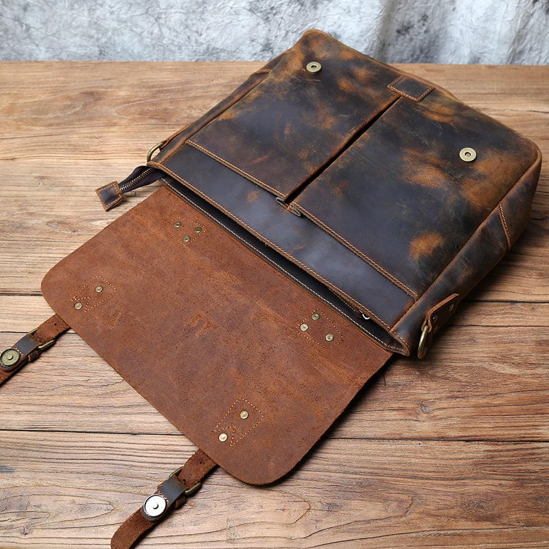sac en cuir véritable