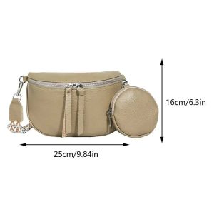 sac banane pochette ronde
