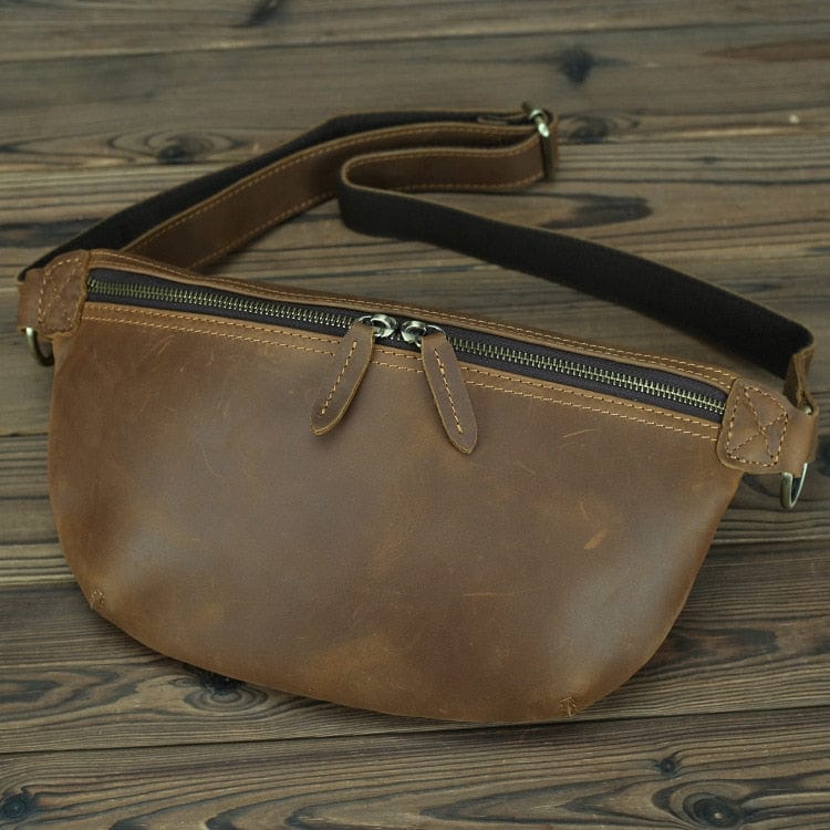 comodité sac banane cuir