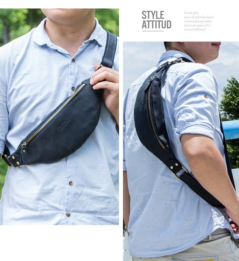 style intemporel sac banane