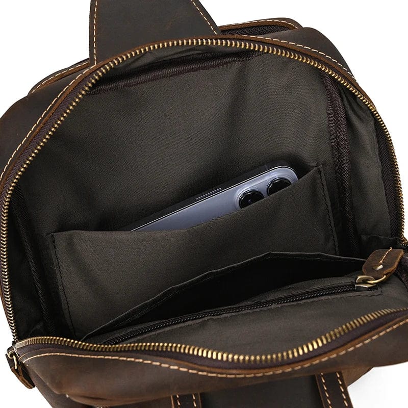 sac avec finitions artisanales