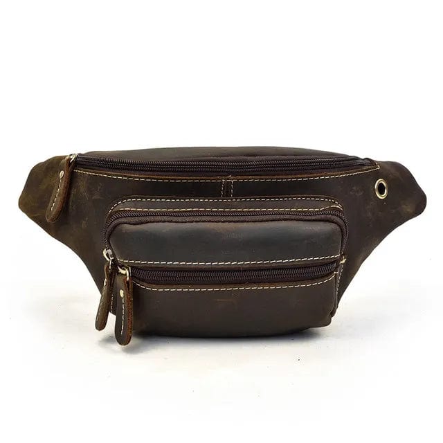 sac banane à poches zippées