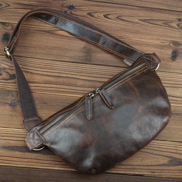bandoulière ajustable cuir noir