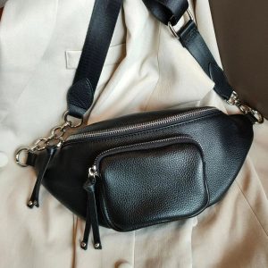 petit sac banane cuir