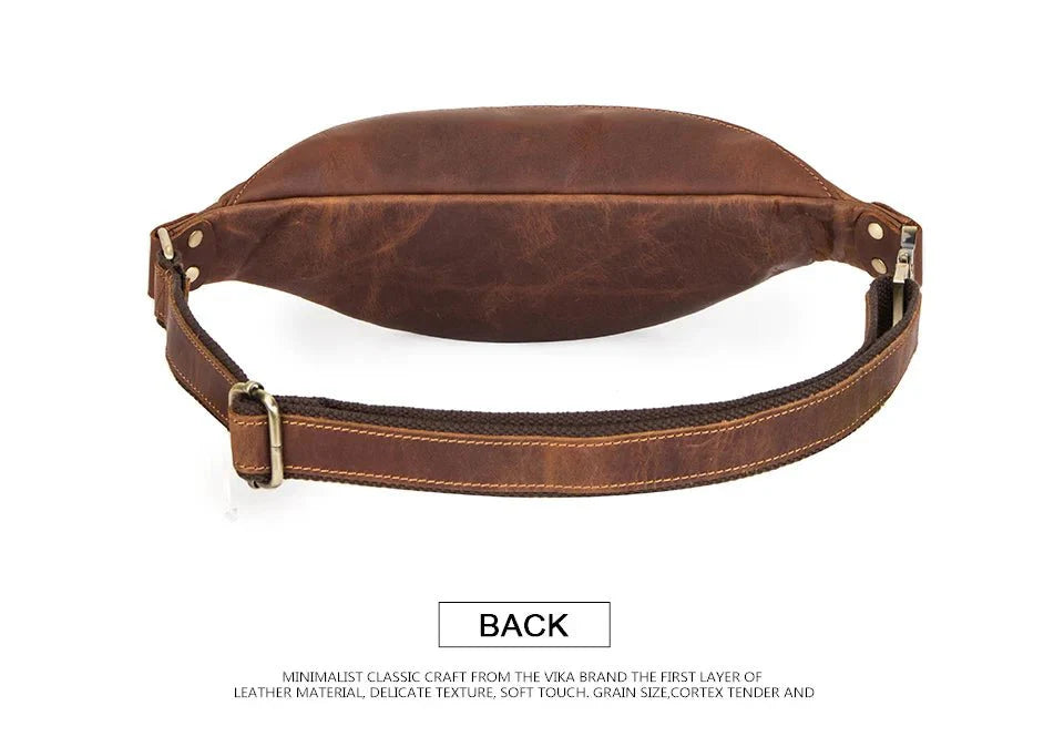 innovant sac banane cuir