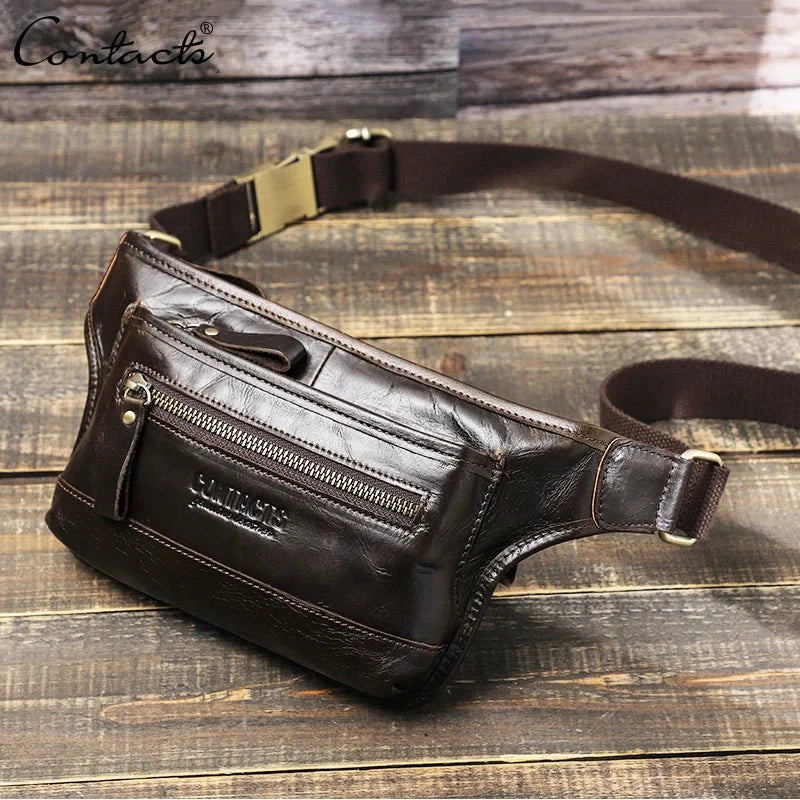 sac banane avec poches zippées
