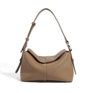 Sac Hobo Cuir Grainé Souple