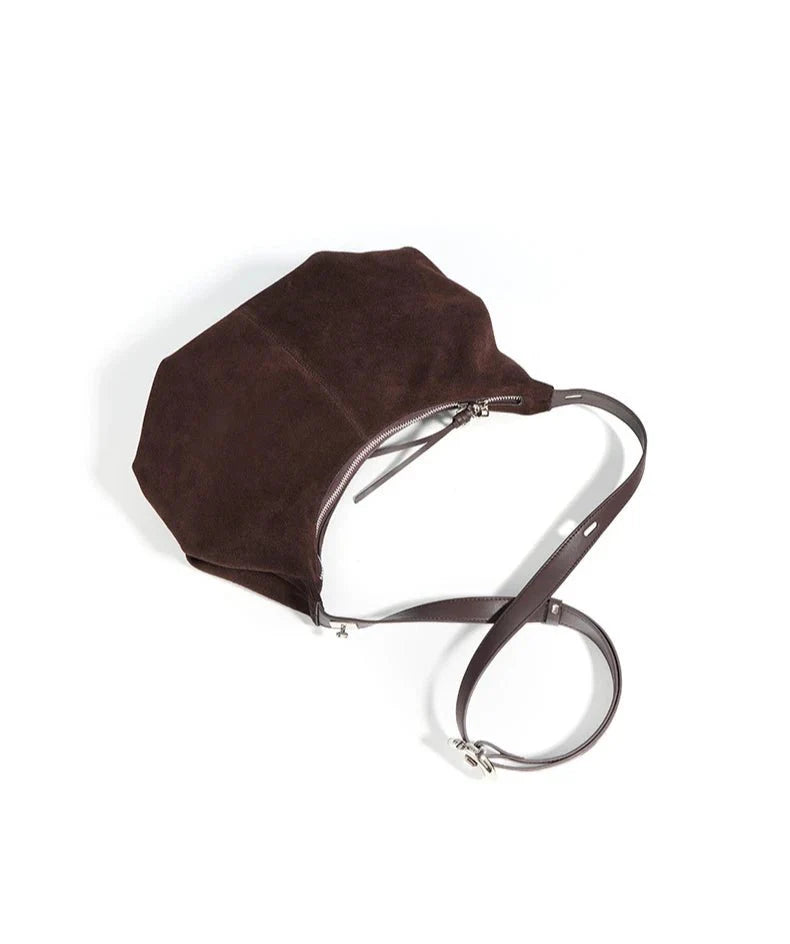 Hobo Souple Marron