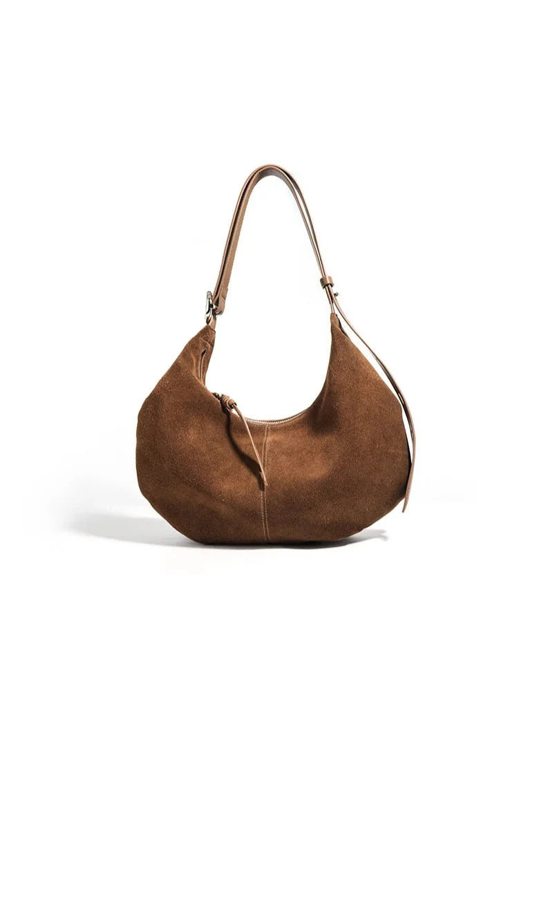 Marron Élégant Sac Cuir