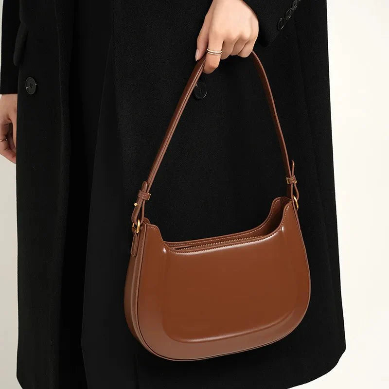univers sac cuir brillant