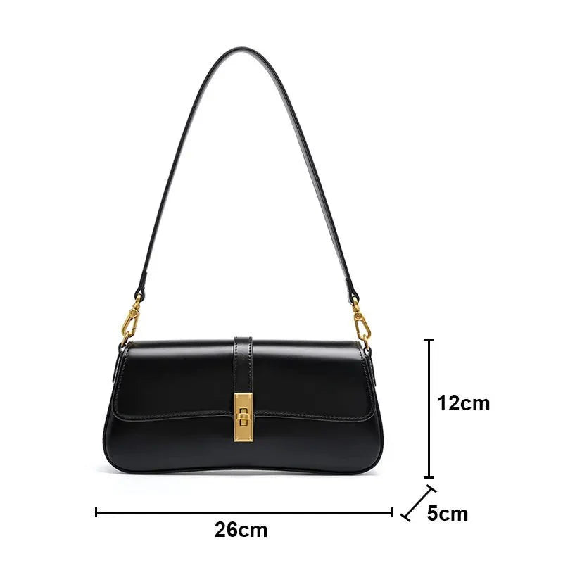 sac rectangulaire doré