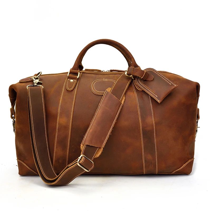 sac de voyage cuir vintage homme