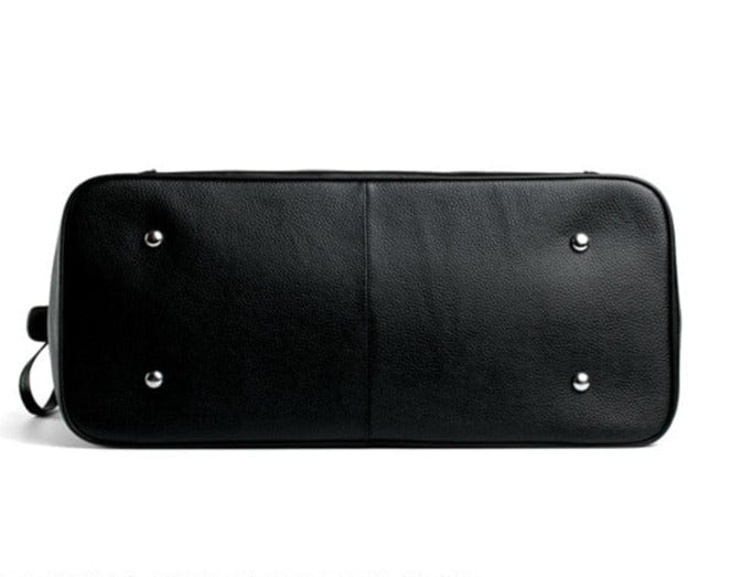 accessoire de voyage en cuir noir