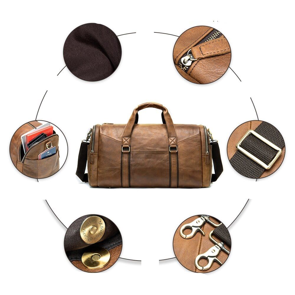 accessoire en cuir vintage