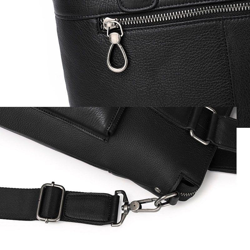 sacoche pratique en cuir