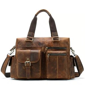 sac voyage cuir véritable
