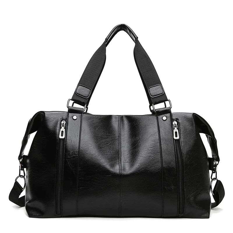 sac avec zip et simili cuir